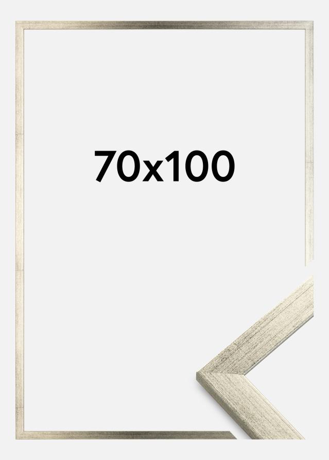 Okvir Eleganten Akrilno steklo Srebrna 70x100 cm