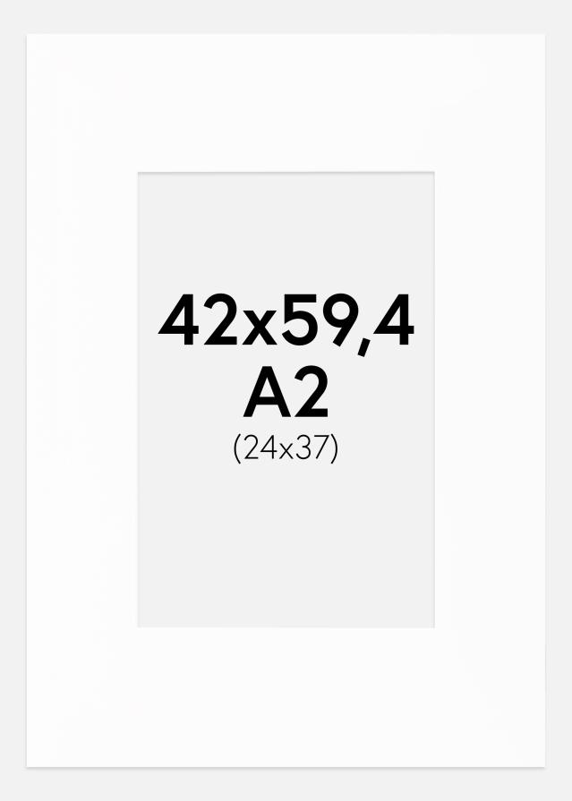 Paspartŭ Canson Bela Bel notranji rob 42x59,4 cm (24x37)