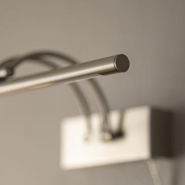 Gunnebo V962 LED Osvetljava za slike 37 cm - Nikelj