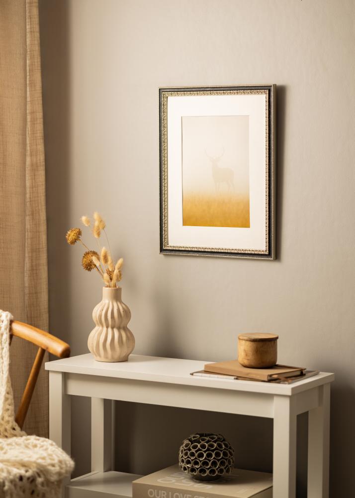 Okvir Drottningholm Srebrna II - Poljubna velikost