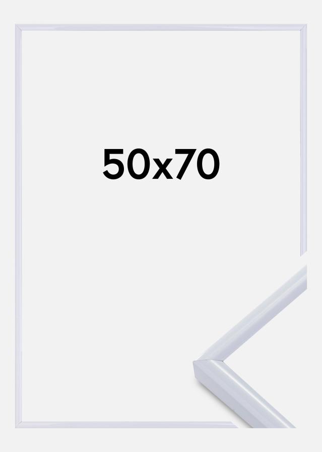 Okvir Victoria Akrilno steklo Bela 50x70 cm
