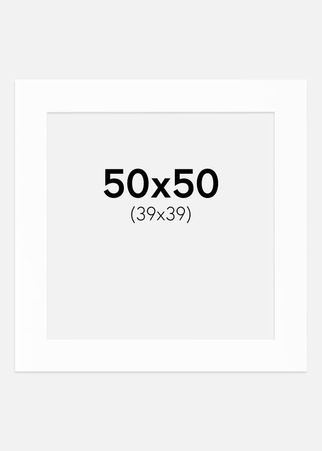 Paspartŭ Canson Bela Bel notranji rob 50x50 cm (39x39)