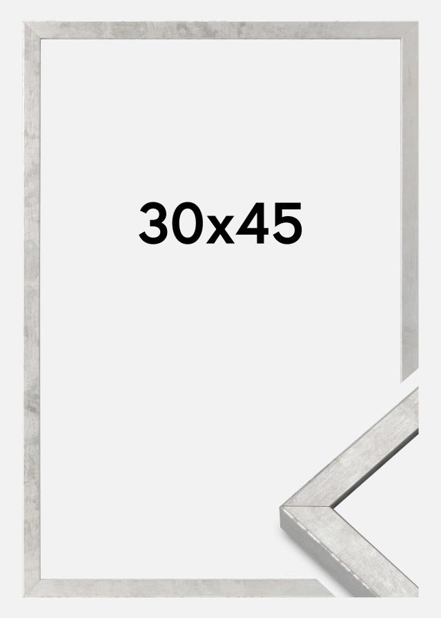 Okvir Ares Akrilno steklo Srebrna 30x45 cm