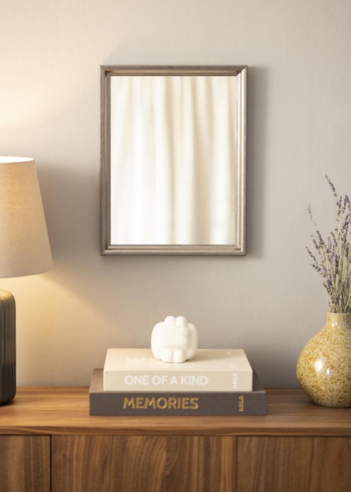 Ogledalo Arjeplog Grafitno siva - Lastne mere