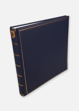 Henzo Champagne Fotoalbum Modra - 35x35 cm (70 Beli Strani / 35 listov)