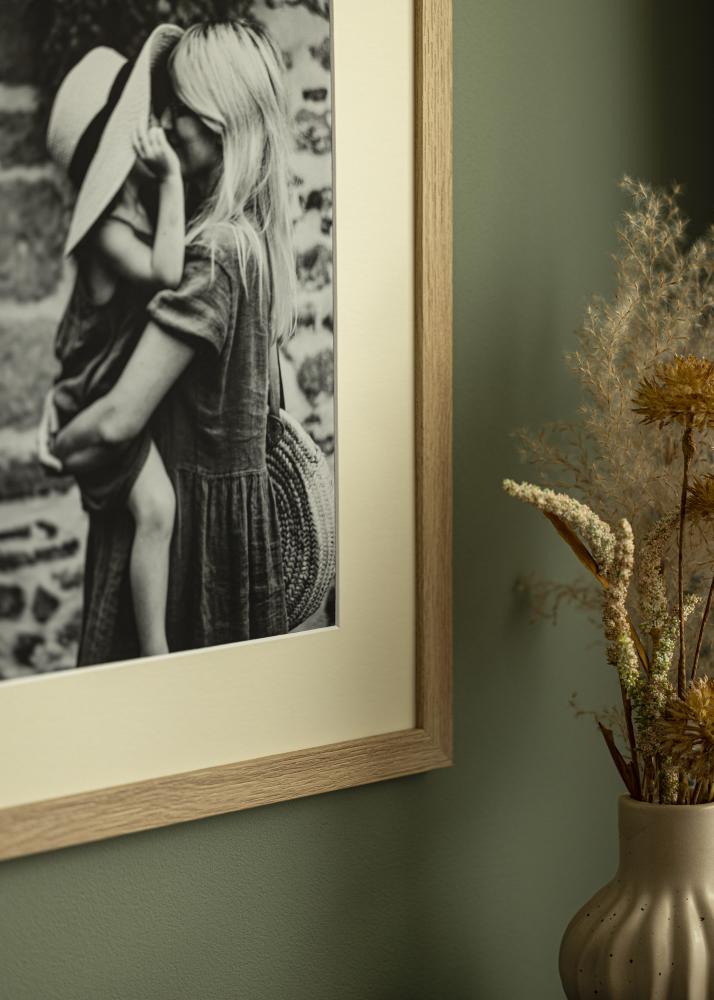 Paspartŭ Antique White Bel notranji rob 50x60 cm (39x49)