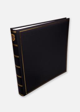 Henzo Champagne Fotoalbum Črna - 35x35 cm (70 Beli Strani / 35 listov)