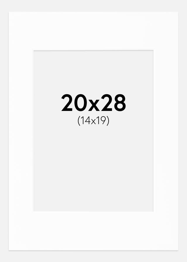 Paspartŭ Canson Bela Bel notranji rob 20x28 cm (14x19)