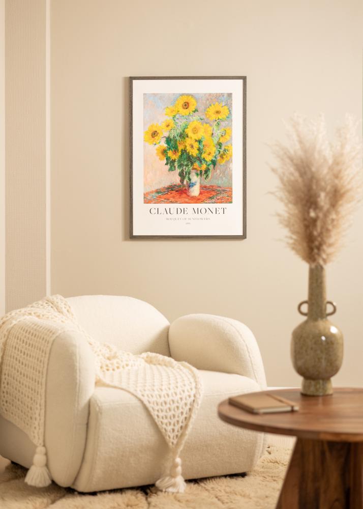 Okvir Ares Akrilno steklo Grey Oak 42x59,4 cm (A2)