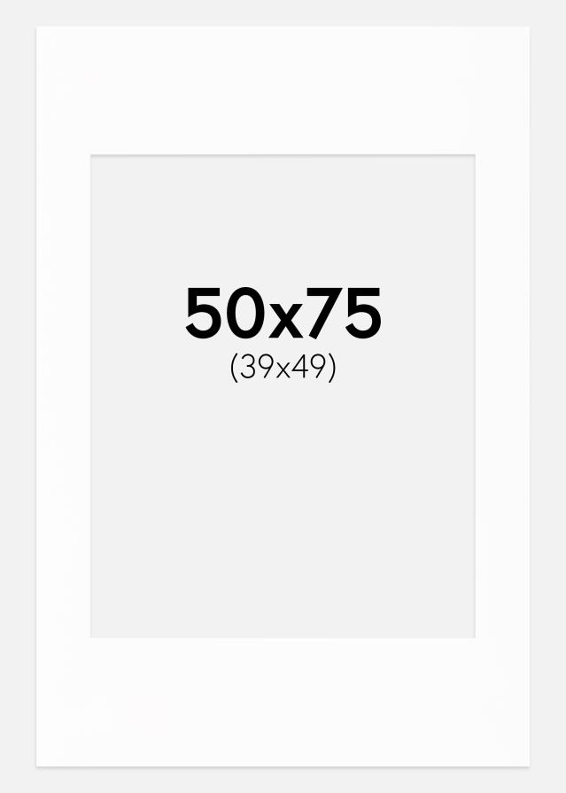 Paspartŭ Canson Bela Bel notranji rob 50x75 cm (39x49)