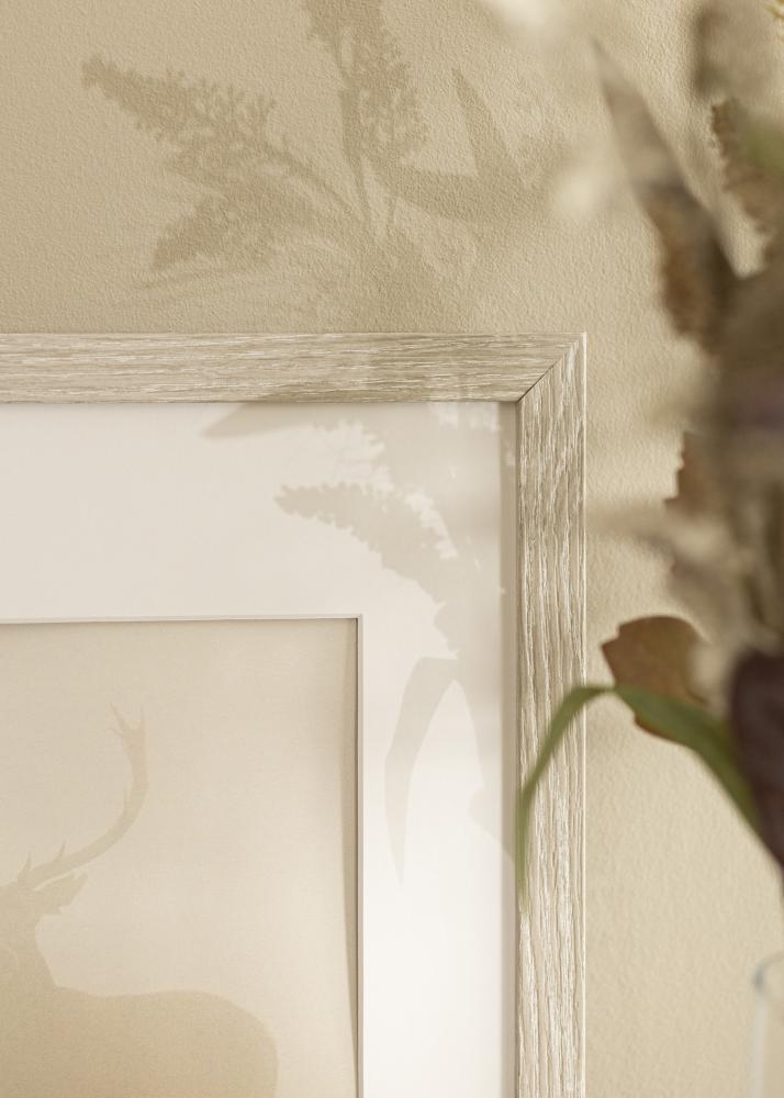 Okvir Eleganten Akrilno steklo Light Grey Oak 40x50 cm