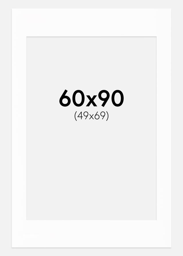 Paspartŭ Canson Bela Bel notranji rob 60x90 cm (49x69)