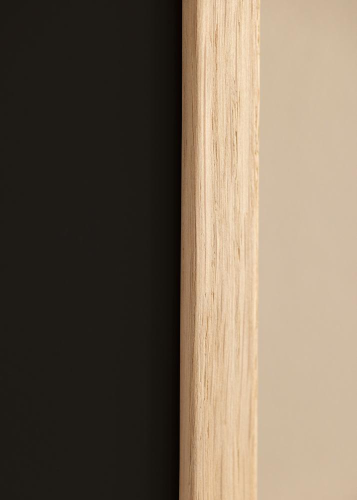 Okvir Edsbyn Hrast 18x24 cm - Paspartŭ Črna 13x17 cm