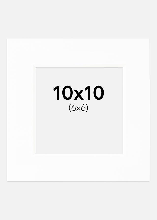 Paspartŭ Canson Bela Bel notranji rob 10x10 cm (6x6)