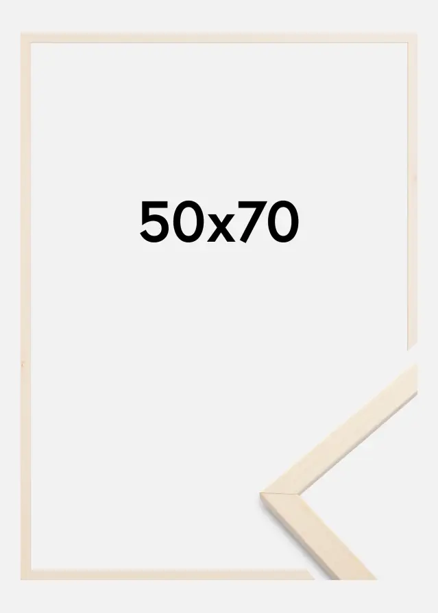 Okvir Edsbyn Akrilno steklo Javor 50x70 cm