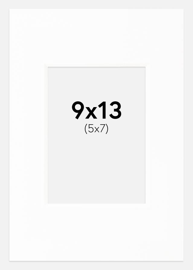 Paspartŭ Canson Bela Bel notranji rob 9x13 cm (5x7)