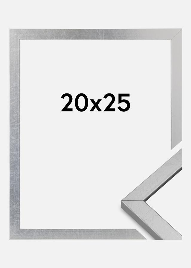 Okvir Minerva Akrilno steklo Srebrna 20x25 cm