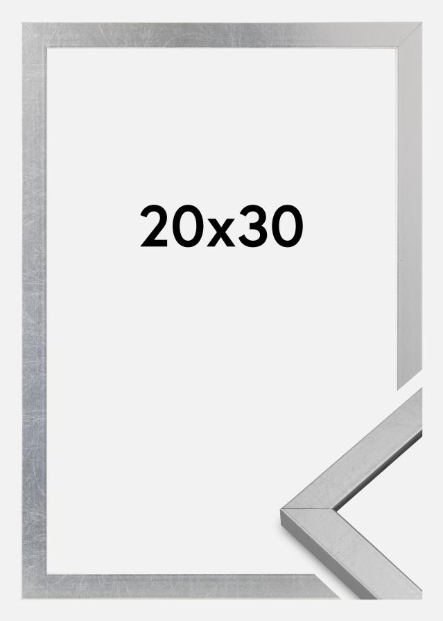 Okvir Minerva Akrilno steklo Srebrna 20x30 cm