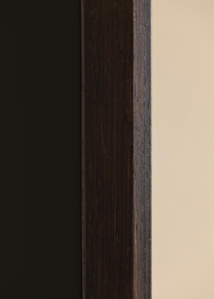 Okvir Globe Espresso 50x60 cm - Paspartŭ Črna 35x45 cm