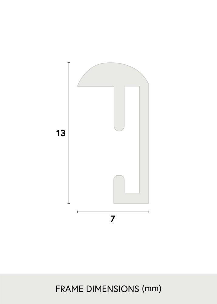 Okvir Can-Can Črna 21x30 cm