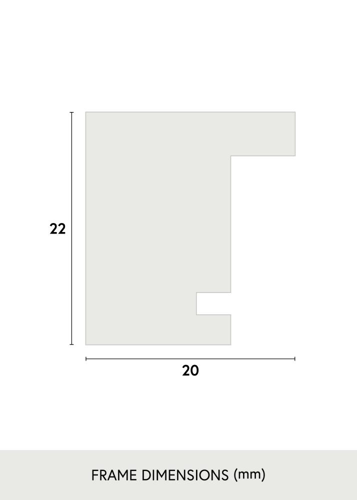 Okvir Varjo Temno-rjava 40x60 cm