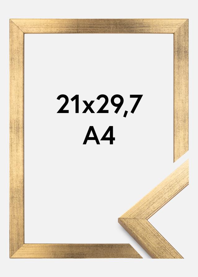 Okvir Eleganten Akrilno steklo Zlata 21x29,7 cm (A4)