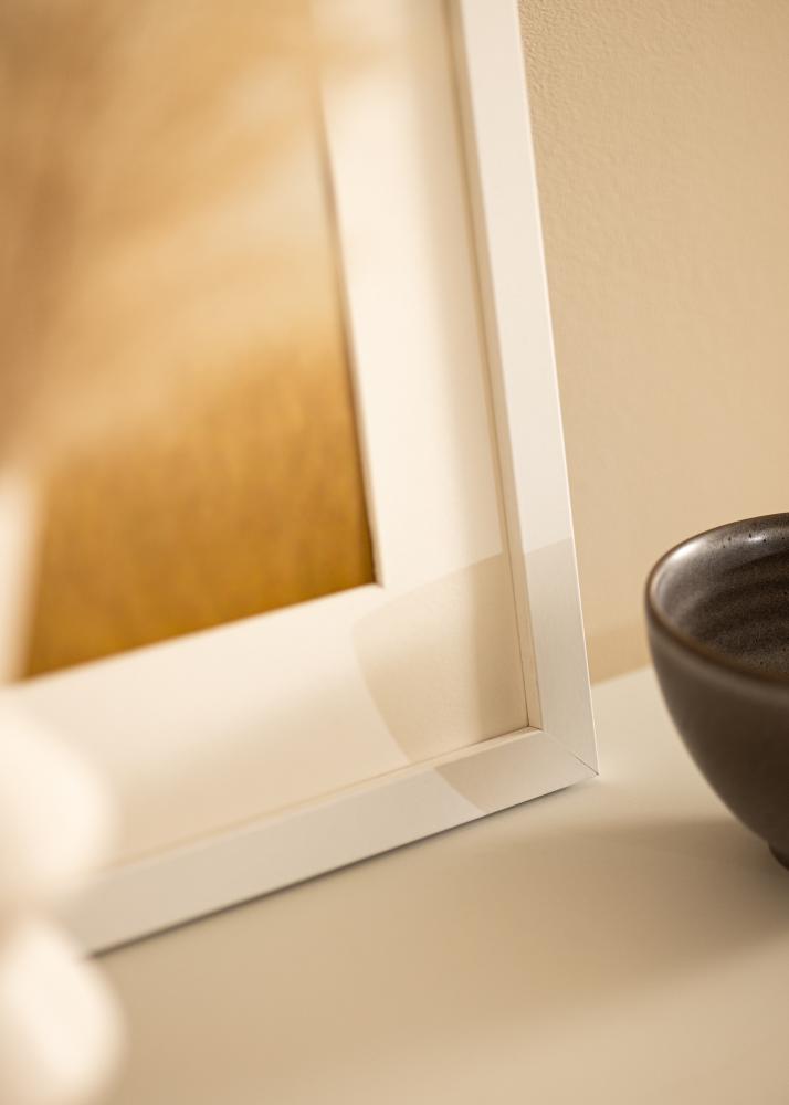 Okvir Deco Akrilno steklo Bela 60x80 cm