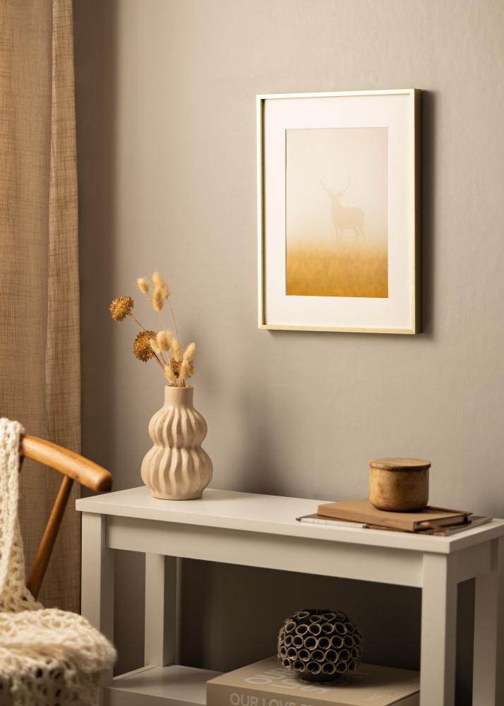 Okvir Nielsen Premium Alpha Brušen Zlata - Poljubna velikost