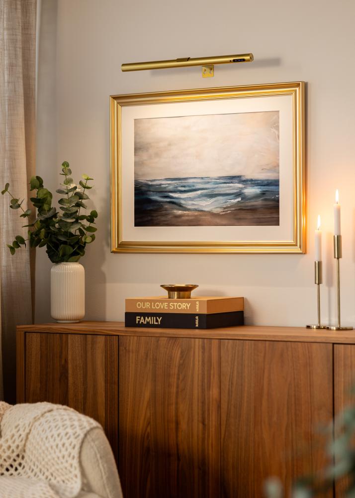 KAILA Halo Baterijska Slika Osvetlitev 50 cm - Zlato