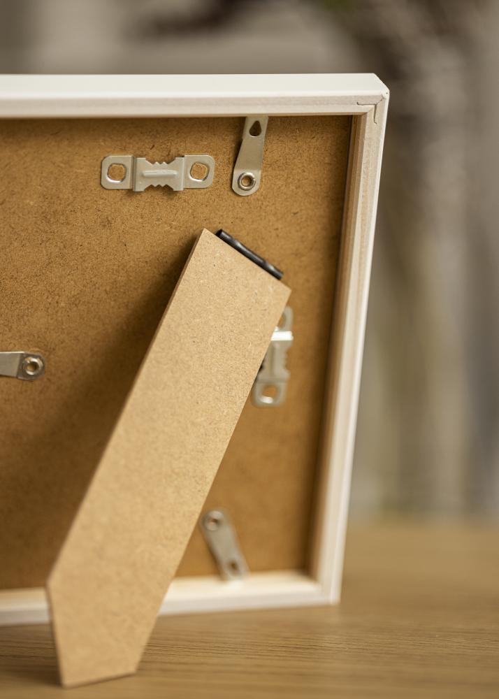 Okvir E-Line Akrilno steklo Bela 13x18 cm