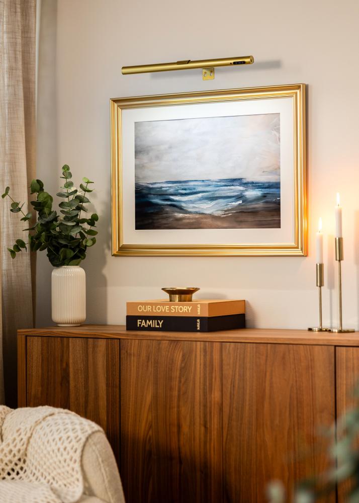 KAILA Halo Baterijska Slika Osvetlitev 50 cm - Zlato