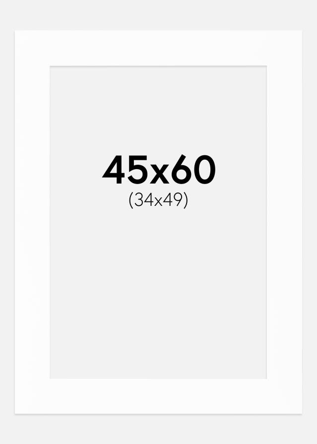 Paspartŭ Canson Bela Bel notranji rob 45x60 cm (34x49)