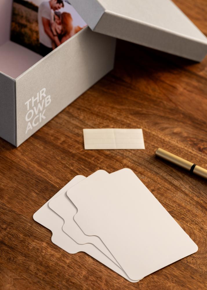 KAILA THROWBACK Škatla za fotografije (700 slik v 10x15 cm) - Siva