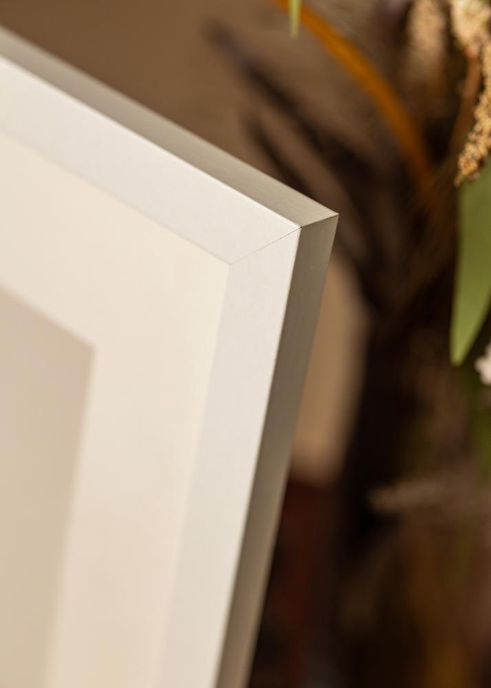 Okvir Deco Akrilno steklo Bela 50x70 cm