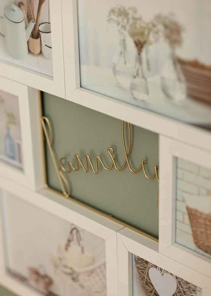 Lovely Family Kolaž okvir Bela - 6 Slike