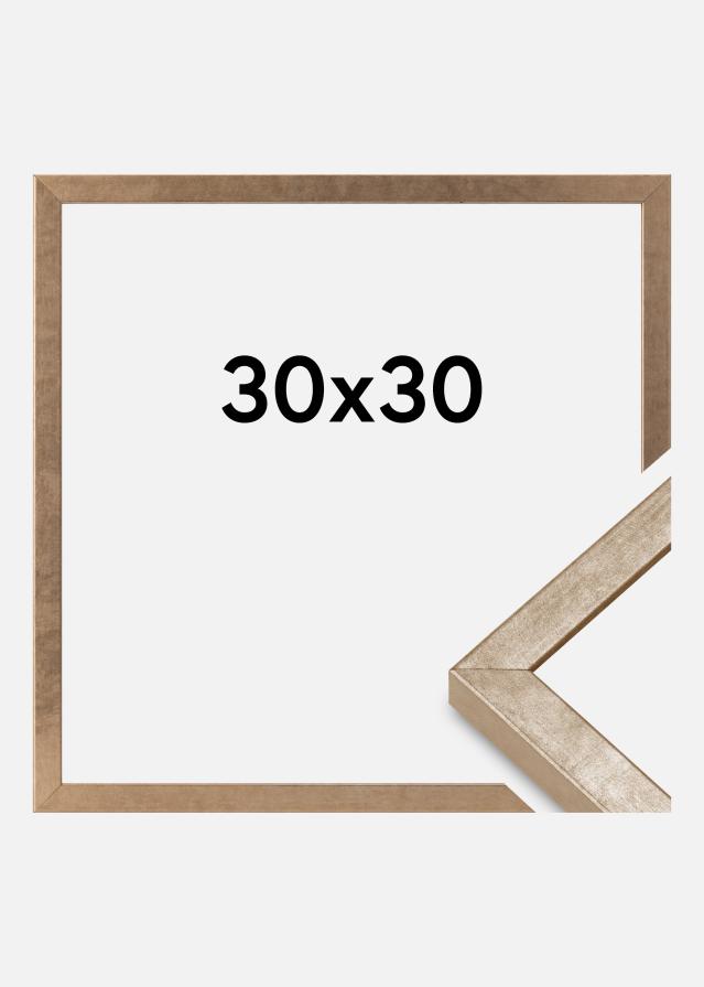 Okvir Ares Akrilno steklo Medenina 30x30 cm