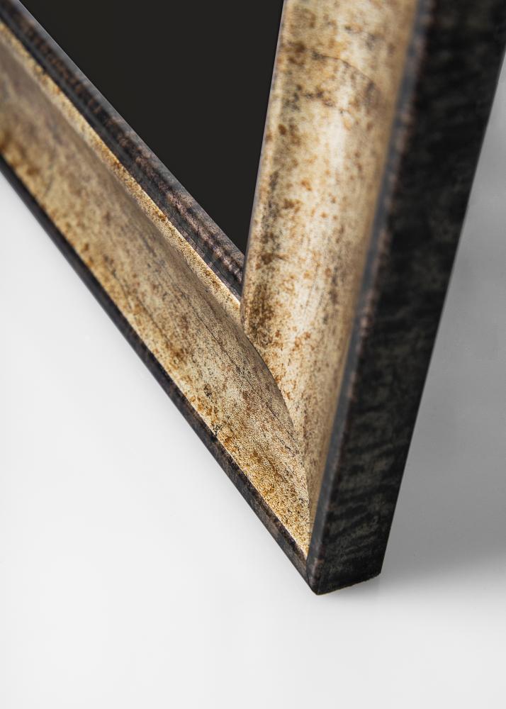 Okvir Saltsjöbaden Antično zlato 20x25 cm - Paspartŭ Črna 13x19,5 cm