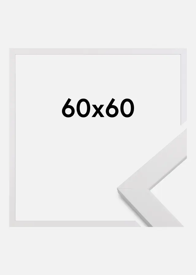 Okvir White Wood Akrilno steklo 60x60 cm