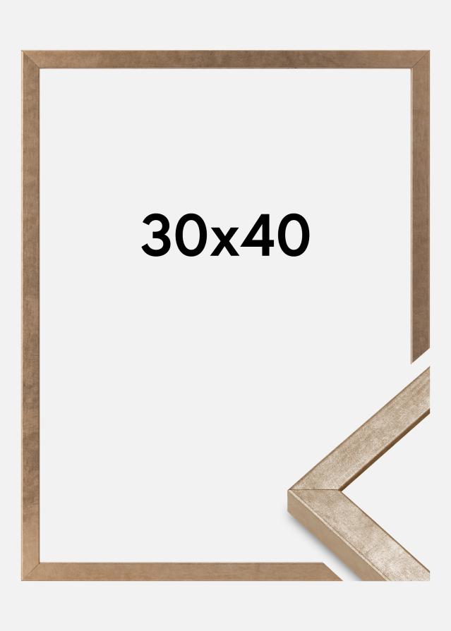 Okvir Ares Akrilno steklo Medenina 30x40 cm