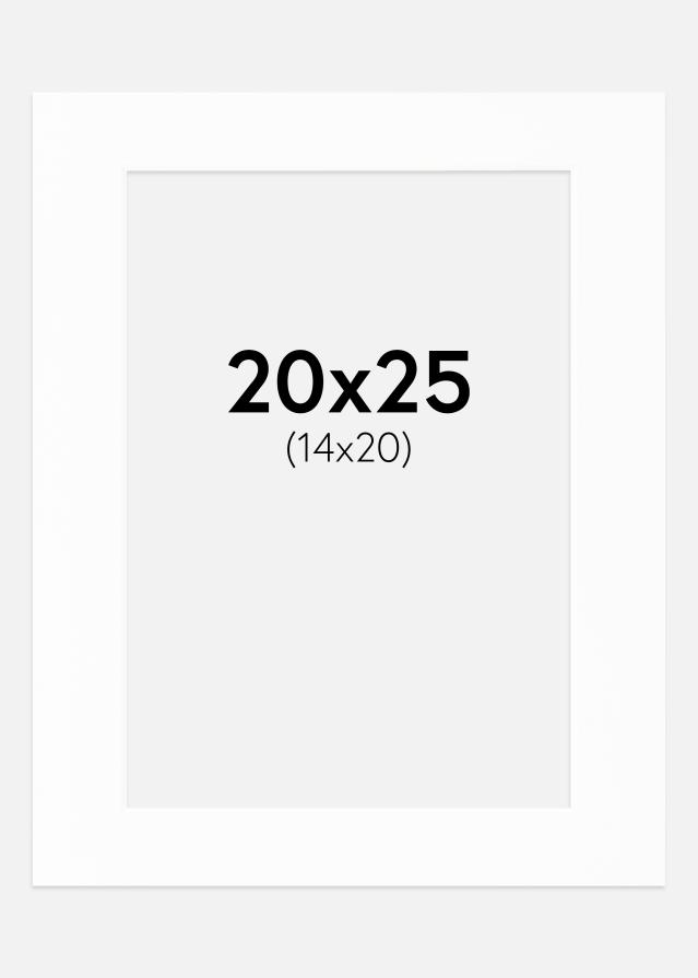 Paspartŭ Canson Bela Bel notranji rob 20x25 cm (14x20)