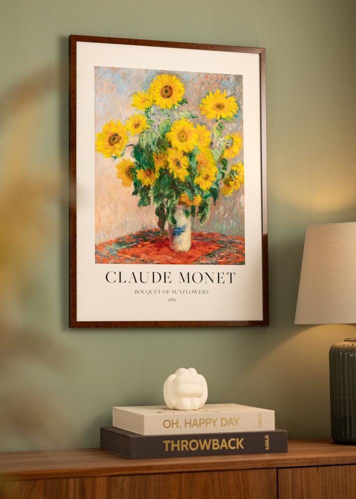 Okvir Ares Akrilno steklo Burr Walnut 29,7x42 cm (A3)