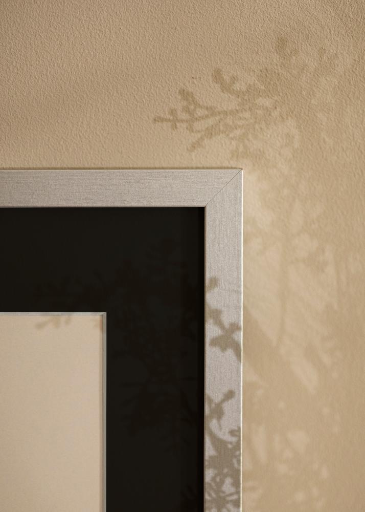 Okvir Selection Srebrna 40x50 cm - Paspartŭ Črna 30x40 cm