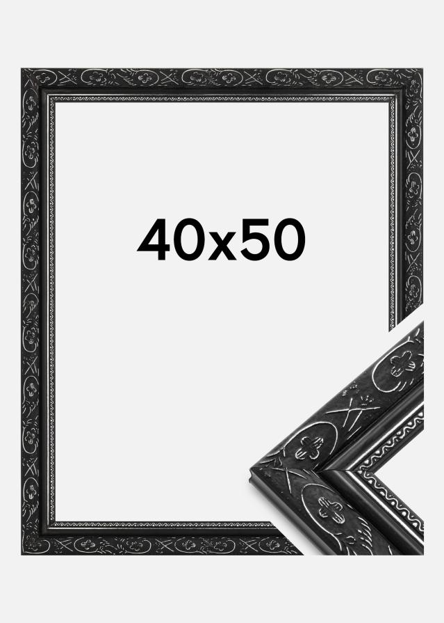 Okvir Barok Črna 40x50 cm