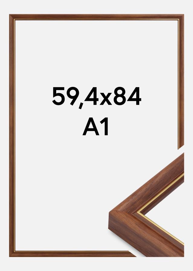 Okvir Canterbury Akrilno steklo Rjav 59,4x84 cm (A1)