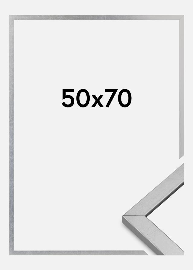 Okvir Minerva Akrilno steklo Srebrna 50x70 cm