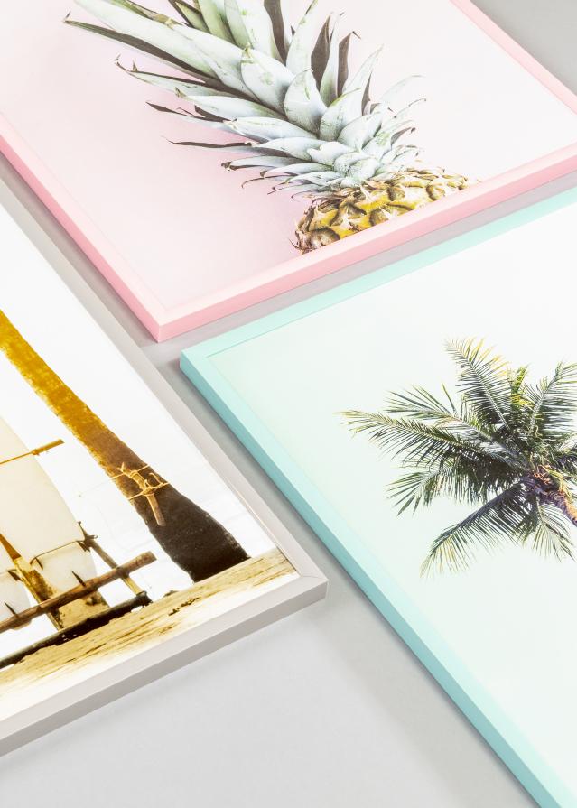 Okvir New Lifestyle roza 30x40 cm - Paspartȗ Bela 20x30 cm