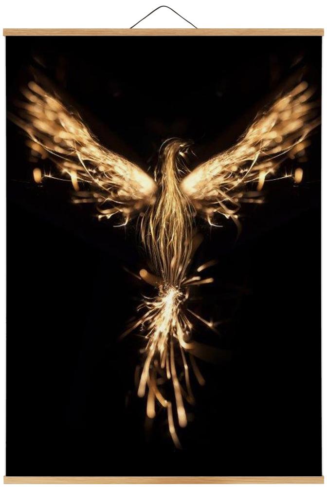 Obešalnik za posterje Hrast - 100 cm