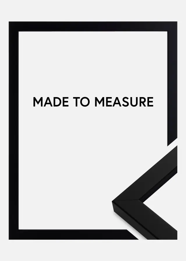 Okvir Blocky Črna - Poljubna velikost