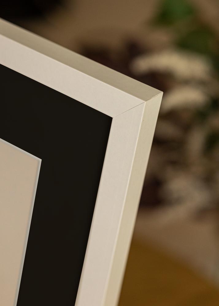Okvir Selection Bela 13x18 cm - Paspartŭ Črna 9x12 cm