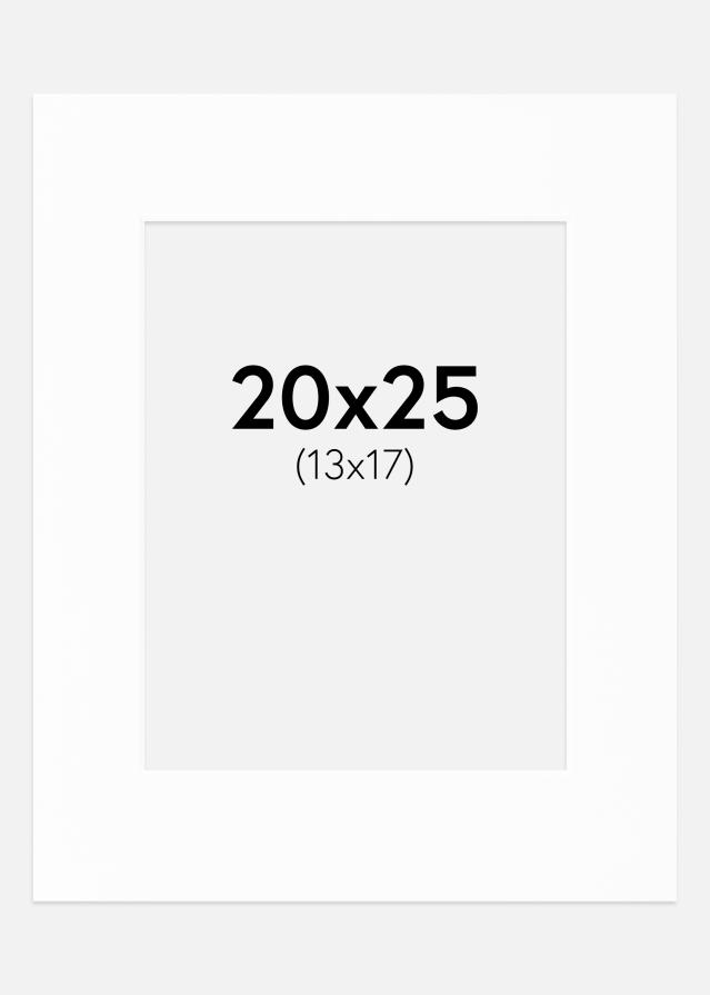 Paspartŭ Canson Bela Bel notranji rob 20x25 cm (13x17)